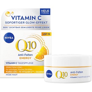 NIVEA Q10 Anti-Falten ENERGY LSF 15 Gesichtscreme 50,0 ml