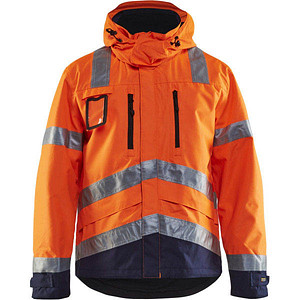 BLAKLÄDER® unisex Regenjacke "4837" orange Größe L