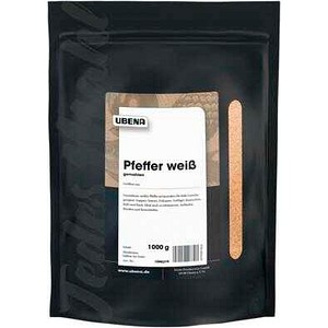 UBENA  Pfeffer weiß gemahlen Gewürz, 1,0 kg