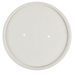 NATURE Star Deckel für Einweg-Suppenbecher Only Paper weiß Ø 11,5 cm, 25 St.