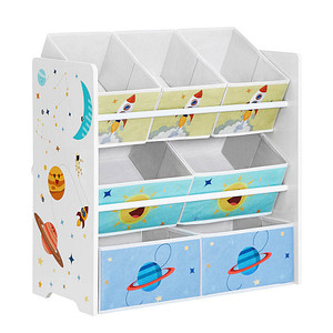 SONGMICS Kinderregal weiß 62,5 x 29,5 x 60,0 cm, 1 St.