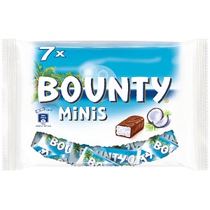 BOUNTY Minis Schokoriegel 7 Riegel, 1 St.