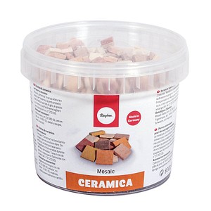 Rayher Mosaiksteine mehrfarbig CERAMICA, 1 Pack