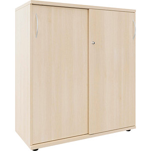 fm Schiebetürenschrank, 4260761570594 akazie 2 Fachböden 100,0 x 44,2 x 111,5 cm