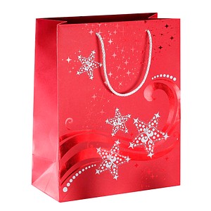 SIGEL Geschenktüten Wave Motiv 17,5 x 23,0 cm, 3 St.