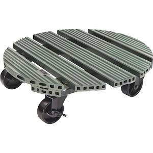 WAGNER® design yourself Pflanzenroller GH0558 Kunststoff, Ø 38,5 cm dunkelgrün rund, 1 St.