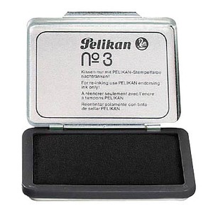 Pelikan Stempelkissen Nr. 3 schwarz 7,0 x 5,0 cm, 1 St.