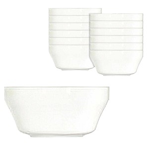 ID Fine Schalen Mesa weiß 0,21 l, 12 St.