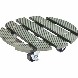 WAGNER® design yourself Pflanzenroller GH0528 Kunststoff, Ø 29,0 cm dunkelgrün rund, 1 St.