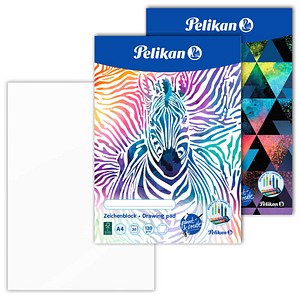 Pelikan Zeichenblock DIN A4 120,0 g/qm, 20 Blatt, 1 St.