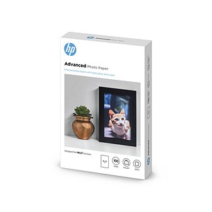 HP Fotopapier Q8692A 10,0 x 15,0 glänzend 250 g/qm 100 Blatt HP Fotopapier Q8692A 10,0 x 15,0 glänzend 250 g/qm 100 Blatt