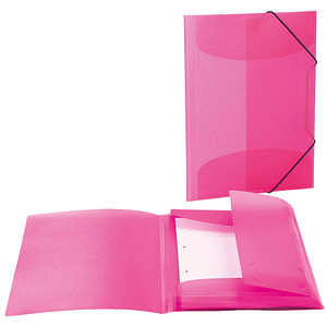 HERMA Sammelmappen DIN A4 pink transluzent, 3 St.