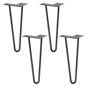 WAGNER® design yourself HAIRPIN ST 8240 Tischbeine schwarz , 4 St.