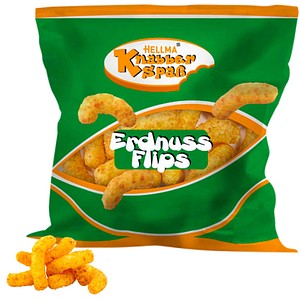 HELLMA Erdnuss Flips  80x 8,0 g, 80 St.