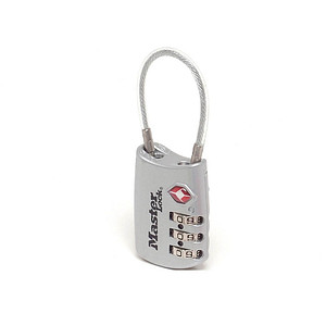 Master Lock® Gepäckschloss 4688EURD farbsortiert, 1 St.
