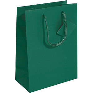 SIGEL Geschenktüten grün 17,0 x 23,0 cm, 5 St.