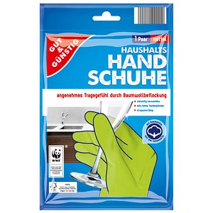 GUT&GÜNSTIG unisex Einmalhandschuhe grün Größe M, 1 St.