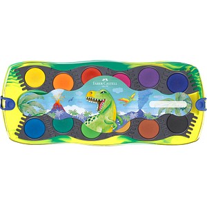 FABER-CASTELL Dino Wasserfarbkasten 12 Farben