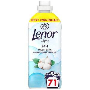 Lenor Light FRISCHE BAUMWOLLBLÜTE Weichspüler flüssig, 1,491 l