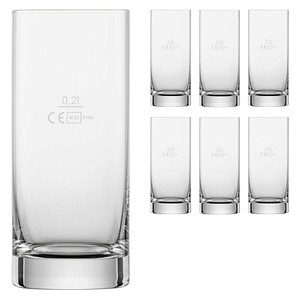 Schott Zwiesel Biergläser Paris 200,0 ml, 6 St.