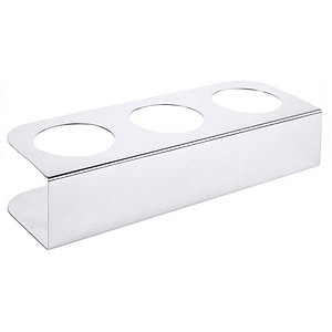 contacto Quetschflaschen-Halter silber, 1 St.