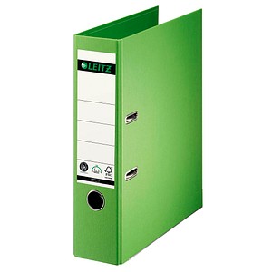 LEITZ 1007 Ordner hellgrün Karton 8,0 cm DIN A4 LEITZ 1007 Ordner hellgrün Karton 8,0 cm DIN A4
