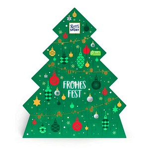 Ritter SPORT Adventskalender  24 St./208,0 g, 1 St.