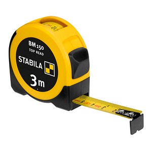 STABILA Maßband BM 150 19839, Stahl 3,0 m