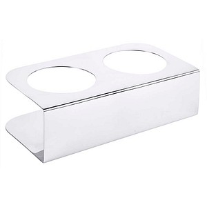 contacto Quetschflaschen-Halter silber, 1 St.