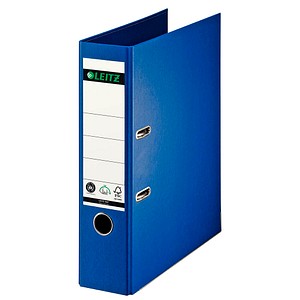 LEITZ 1007 Ordner blau Karton 8,0 cm DIN A4 LEITZ 1007 Ordner blau Karton 8,0 cm DIN A4