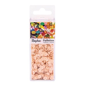 Rayher Streu-Pailletten haut gewölbt Ø 6,0 mm, 4.000 St.