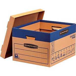 Bankers Box Umzugskartons SmoothMove Prime 40,0 x 33,5 x 29,2 cm, 10 St.