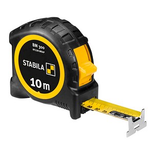 STABILA Maßband BM 300 NYLON-WRAP 19843, Stahl 10,0 m