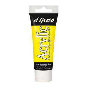 KREUL el Greco Acrylfarbe neongelb 75,0 ml, 1 St.