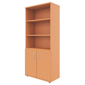 fm Regalschrank Basic, 4260761570730 buche 80,0 x 44,2 x 185,1 cm, 1 St.