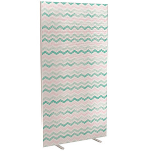 PAPERFLOW Trennwand easyScreen Colour, 62836 bunt 94,0 x 173,4 cm, 1 St.