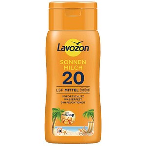 Lavozon LSF 20 Mittel Sonnenmilch 200 ml
