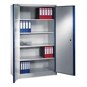 CP Sicherheitsschrank C 4000 Certos lichtgrau, enzianblau 120,0 x 50,0 x 195,0 cm