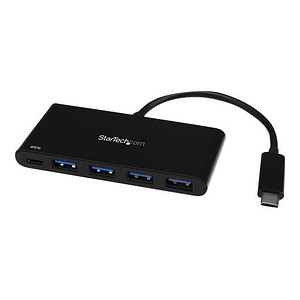 StarTech.com USB-Hub 4-fach schwarz