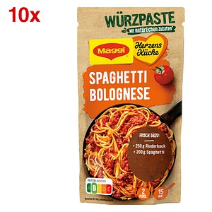 Maggi® Würzpaste Spaghetti Bolognese  10x 2 Portionen, 10 St.