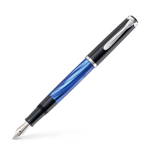Pelikan Classic M 205 Kolbenfüller blau-marmoriert B (breit)