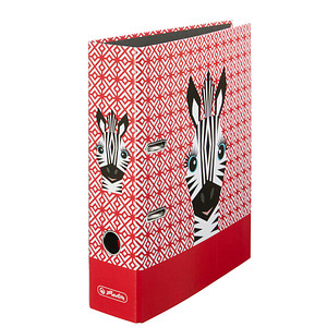 herlitz maX.file Cute Animals Motivordner Zebra 8,0 cm DIN A4, 1 St.
