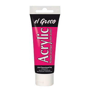 KREUL el Greco Acrylfarbe neonpink 75,0 ml, 1 St.
