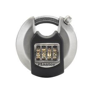 Master Lock® Vorhängeschlösser M40EURD silber, 1 St.