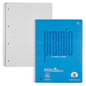 Staufen® Collegeblock Premio Lineatur 21 liniert DIN A4 ohne Rand, 1 St.