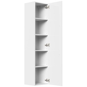 POSSEIK Bad-Hängeschrank LEVANA XXL weiß glanz 35,0 x 30,0 x 150,0 cm