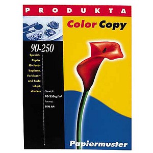 Color Copy Laserpapier Musterpack Color Copy DIN A4 90-250 g/qm 1 St. Color Copy Laserpapier Musterpack Color Copy DIN A4 90-250 g/qm 1 St.