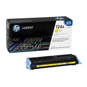 HP 124A (Q6002A) gelb Tonerkartusche HP 124A (Q6002A) gelb Tonerkartusche