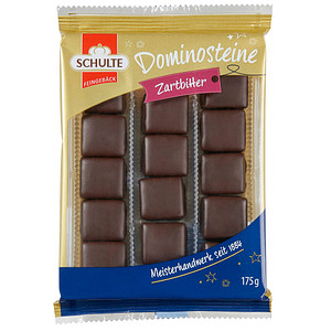 SCHULTE FEINGEBÄCK Dominosteine Zartbitter Pralinen 175,0 g, 1 St.