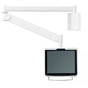 Neomounts Monitor-Halterung FPMA-HAW100 Medizinisch weiß für Bildschirme bis 24" (61 cm), Wandhalterung
